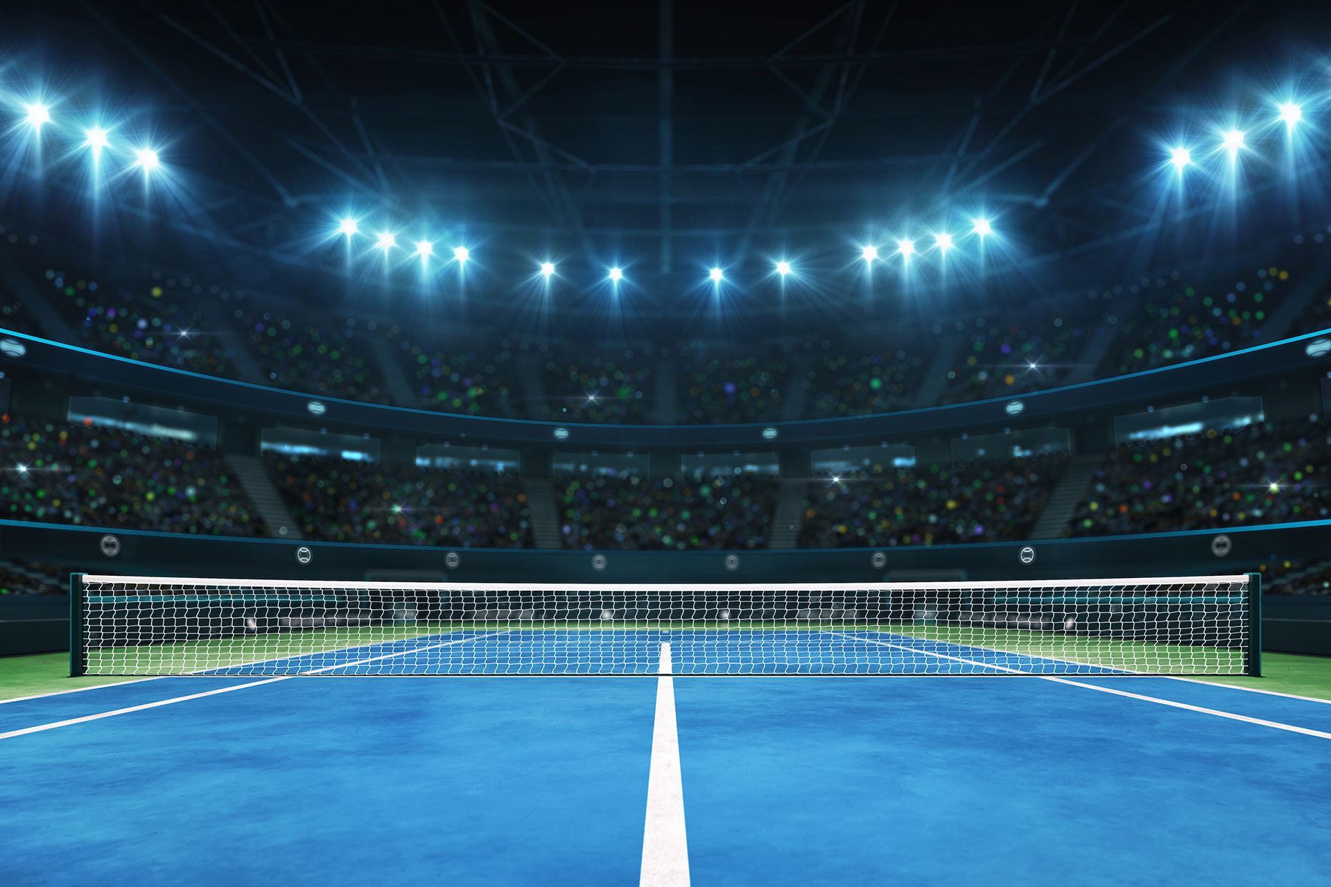 Image of Australian Open Tennis Court
