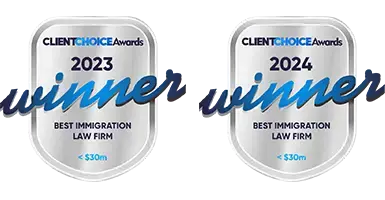 Client Choice Awards 2024 & 2023 Winner