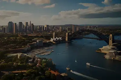 Sydney city landscape shot